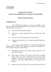 CB[removed])  For information on 19 July[removed]LEGISLATIVE COUNCIL