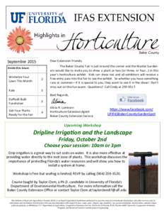 Botany / Medicinal plants / Flowers / Biology / Narcissus / Lawn / Kale / Plant / Institute of Food and Agricultural Sciences / Garden / Fertilizer