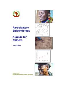Participatory Epidemiology A guide for trainers Andy Catley