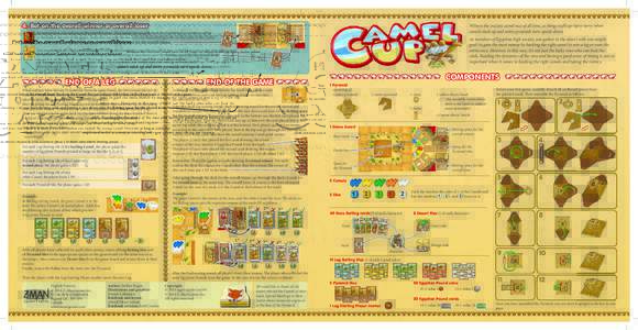 Tile-based board games / Gaming / Leisure / Camel / King / Rivers /  Roads & Rails / Realm of the Desert Sons / Through the Desert
