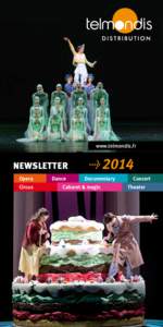 www.telmondis.fr  Newsletter Opera Circus