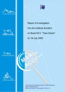 Marine Accident Investigation Full Report