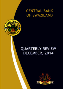 Central Bank of Swaziland  Quarterly Review - December 2014 i
