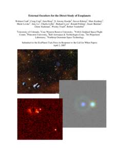 Space telescopes / Astrobiology / Observational astronomy / SETI / New Worlds Mission / Coronagraph / Methods of detecting extrasolar planets / Extrasolar planet / Terrestrial Planet Finder / Astronomy / Exoplanetology / Space