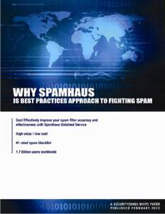 Spamhaus Best Practices to Fighting Spam