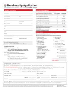 Membership Application  Complete application below or apply online at www.IFAI.com/join Membership Categories