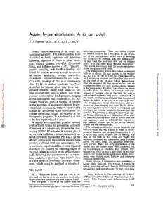 Acute K. hypervitaminosis  I. Furman,’