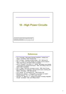 Microsoft PowerPoint - 10 Highpower_circuit