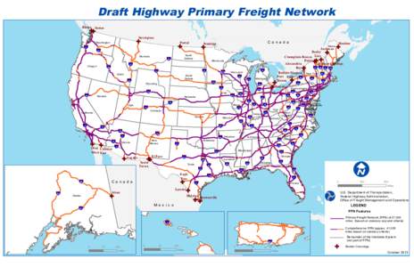Draft Highway Primary Freight Network Blaine Sumas  ÑÑ