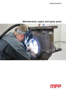 Rotating Equipment  Maintenance, repair and spare parts