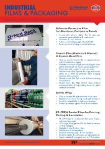 Industrial Films & Packaging from INDEVCO & Napco Plants