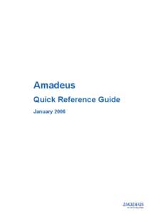 Microsoft Word - AmadeusQRG-draft9.doc