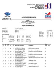 Microsoft Word[removed]Lime Rock ALMS Results.doc