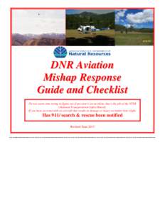 Interagency Aviation Mishap Response Plan
