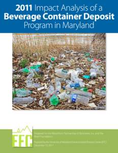 Impact Analysis of aBeverage Container Deposit Program in Maryland