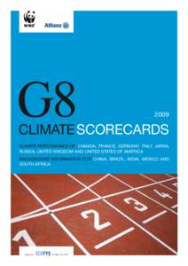 Ԍclimate scorecards Climate performance of	 Canada, France, Germany, Italy, Japan,