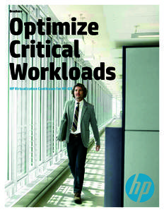 Brochure  Optimize Critical Workloads HP Virtualization Continuum for HP-UX