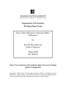 Microsoft Word - Does Trade Adjustment Make a Difference2.doc