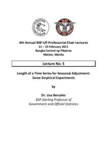 Microsoft Word - Length of a Time Series for Seasonal Adjustment_BSP Prof Chair[removed]doc