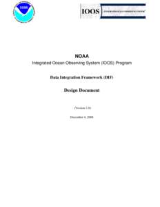 Information / Computer data / Enterprise application integration / Service-oriented architecture / National Oceanic and Atmospheric Administration / Integrated Ocean Observing System / Data Reference Model / Data model / Information technology management / Data management / Data