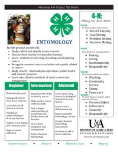 Entomology / Forensic entomology / Insect / Biological pest control / Entomological Society of America / Integrated pest management / Ant / Fly / Insect development during storage / Zoology / Biology / Phyla