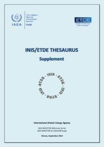ETDE/INIS Joint Thesaurus Supplment March 2010