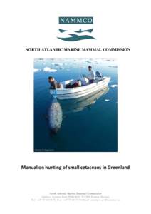 Microsoft Word - NAMMCO manual whaling of small whales in Greenland_dec2014_eng