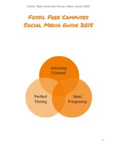 Fossil Free Campuses Social Media Guide 2015   Fossil Free Campuses Social Media Guide 2015