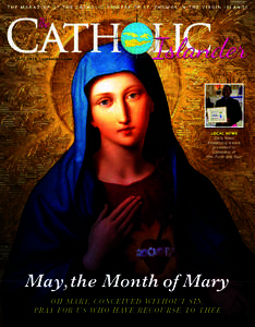 M ay | c atholic vi.com  LOCAL NEWS Daily News Readership Award presented to