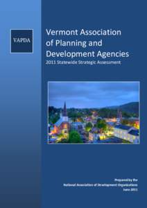 Vermont Association[removed]of Planning and Development Agencies