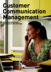 Customer Communication Management Connect and Communicate with Customers More Effectively
