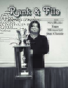 R ank & File JULY-AUGUST 2007 VOLUME XXX, NO. 4  $3.00