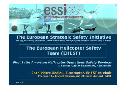 ESSI Presentation for Workshop in Guatemala - 9 Oct 09