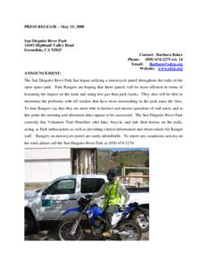 Microsoft Word - PRESS RELEASE MOTORCYCLE.doc