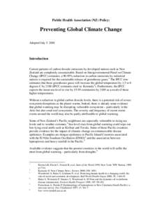 Microsoft Word - ClimatechangepolicyFINAL01-1.rtf