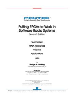 Putting FPGAs to Work in Software Radio Systems