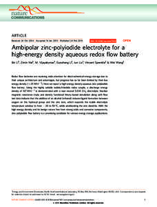 ARTICLE Received 24 Oct 2014 | Accepted 14 Jan 2015 | Published 24 Feb 2015 DOI: [removed]ncomms7303  OPEN