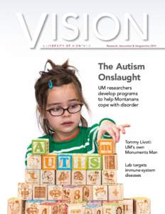 ision V Research, Innovation & Imagination 2014 	  The Autism