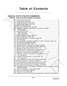 IDAPA 03 - State Athletic Commission.book