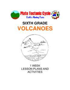 SIXTH GRADE  VOLCANOES 1 WEEK LESSON PLANS AND