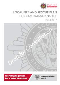LOCAL FIRE AND RESCUE PLAN FOR cLACKMANNANSHIRE[removed]a r