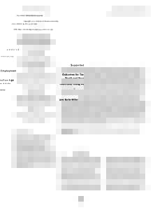 Psychiatric Rehabilitation Journal 2012, Volume 35, No. 3, 171–179 Copyright 2012 Trustees of Boston University DOI: http://dx.doi.org