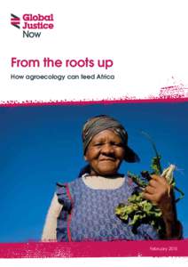 From the roots up How agroecology can feed Africa February 2015 Carving up a Continent How the UK Government is facilitating the corporate takeover of African food systems