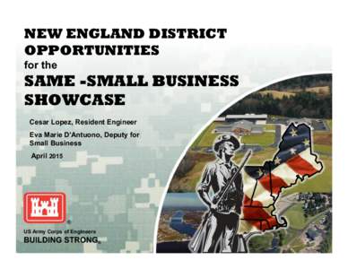 NEW ENGLAND DISTRICT OPPORTUNITIES for the SAME -SMALL BUSINESS SHOWCASE