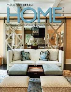 HOME CELEBRATING INSPIRATIONAL DESIGN AND PERSONAL STYLE April/May  2015