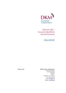 Microsoft Word - Shannon LNG FINAL DKM REPORT