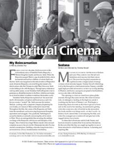 Spiritual Cinema My Reincarnation A Film by Jennifer Fox F