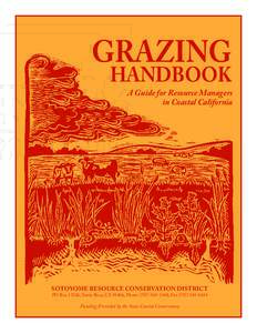 Grazing  Handbook A Guide for Resource Managers in Coastal California