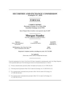 SECURITIES AND EXCHANGE COMMISSION Washington, D.C[removed]FORM 8-K CURRENT REPORT Pursuant to Section 13 or 15(d) of the