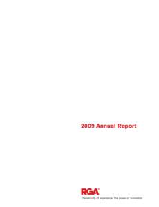 2009 Annual Report    To Our Shareholders: